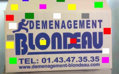Cartons de déménagement étiquetage