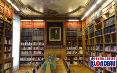 Déménagement de bibliothèque, emballage livres, dossiers