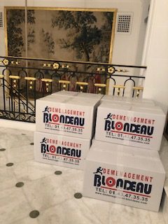 Équipe Blondeau Déménagements en action