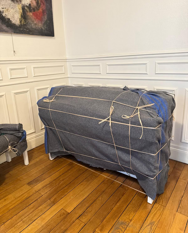 piano emballé