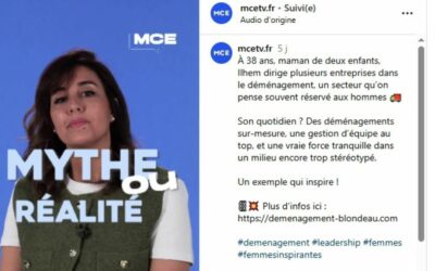 Ilhem Badis, directrice générale de Déménagement Blondeau